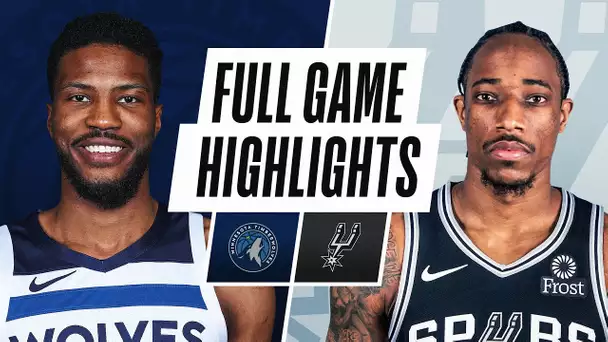 TIMBERWOLVES at SPURS | FULL GAME HIGHLIGHTS | February 3, 2021