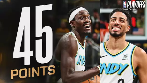 Haliburton (21 PTS, 12 AST) & Siakam (24 PTS, 11 REB) DEFEND Homecourt! | April 22, 2025