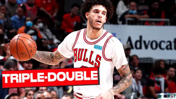 Lonzo Ball Posts First TRIPLE-DOUBLE as a Chicago Bull 🙌