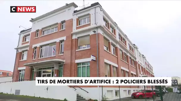 Tirs de mortiers d'artifice : 2 policiers blessés