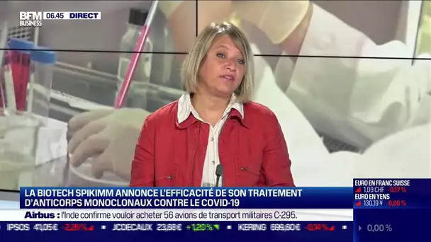 Karine Lacombe (SpikImm): Un traitement préventif contre le Covid à base d'anticorps