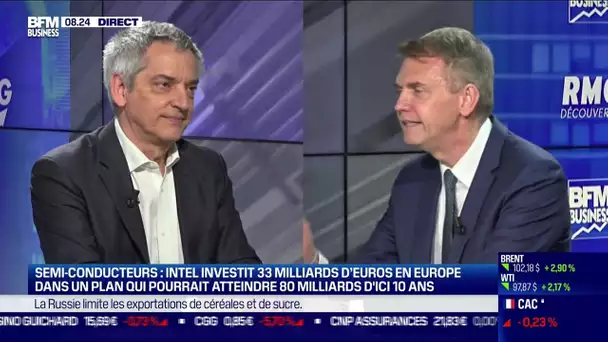 Stéphane Negre (Intel France) : Intel investit massivement pour produire des puces "made in Europe"