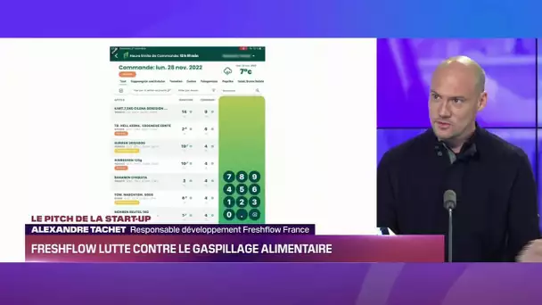Focus Retail - Le Pitch de la Start-up Freshflow, gagnante du prix Start-up Tech For Retail 03/12/22