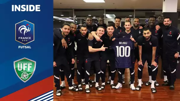 Futsal, les coulisses de la victoire face à l'Ouzbékistan (4-2)