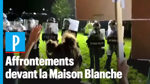 Des heurts éclatent près de la Maison Blanche, six jours après la mort de George Floyd