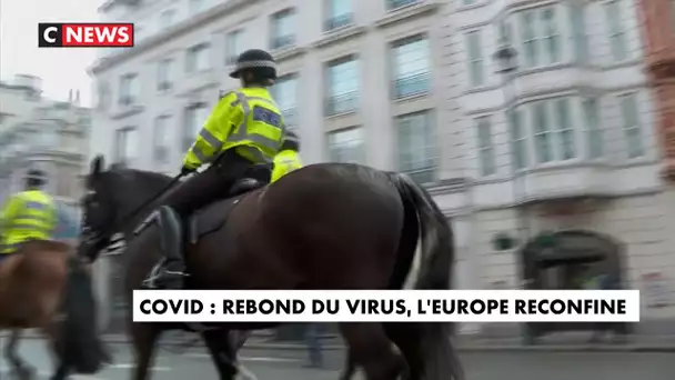 Rebond du virus, l'Europe se reconfine