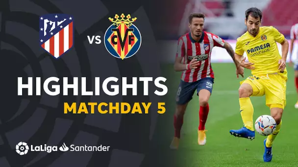 Highlights Atletico Madrid vs Villarreal CF (0-0)