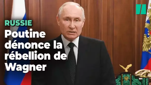 Vladimir Poutine dénonce la rébellion de Prigojine, une « menace mortelle » pour la Russie