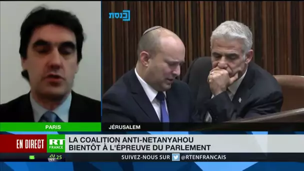«Un peu le mariage de la carpe du lapin» : David-Rigoulet-Roze commente la coalition anti-Netanyahou