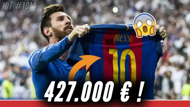 Le MAILLOT du 500e but de MESSI vendu pour une somme FOLLE !