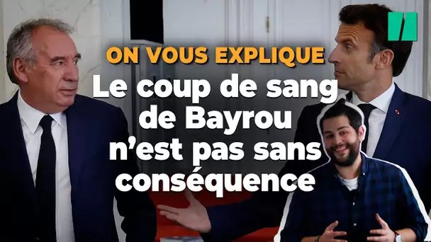 Les multiples conséquences du coup de sang de François Bayrou