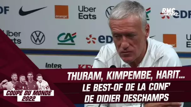 Équipe de France : Kimpembe, Thuram, Harit... Le best-of de la conf' de Deschamps