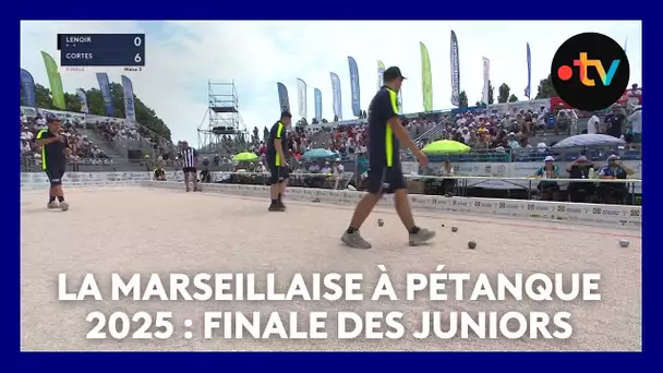 Mondial la Marseillaise à pétanque 2025 : finale des juniors Kapfer - Lenoir
