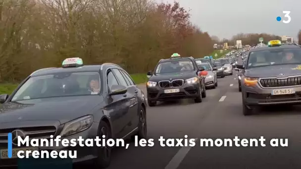 Manifestation, les taxis montent au créneau