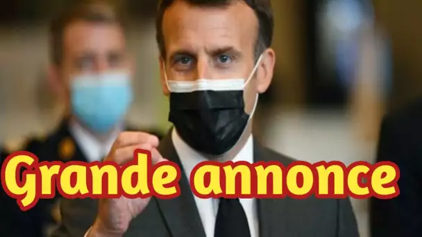 Emmanuel Macron : le Président fait une grande annonce !