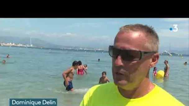 Prévention de la noyade en mer : les consignes des pompiers sur la plage à Antibes