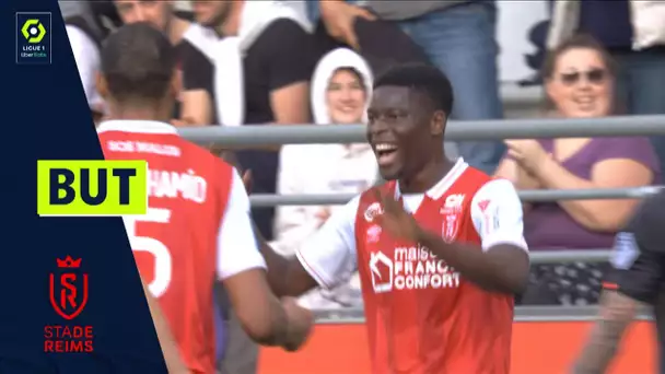 But Marshall MUNETSI (32' - SdR) STADE DE REIMS - LOSC LILLE (2-1) 21/22