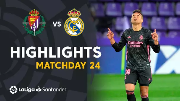 Highlights Real Valladolid vs Real Madrid (0-1)