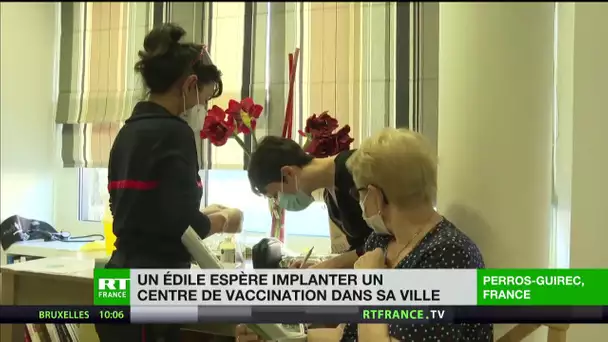 Le maire de Perros-Guirec espère implanter un centre de vaccination dans sa ville
