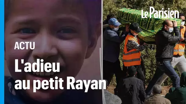 Les funérailles du petit Rayan, inhumé dans son village, ont rassemblé des milliers de personnes
