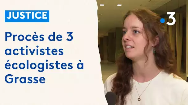 Grasse : 3 activistes devant le tribunal correctionnel pour avoir perturbé le trafic aérien à Cannes