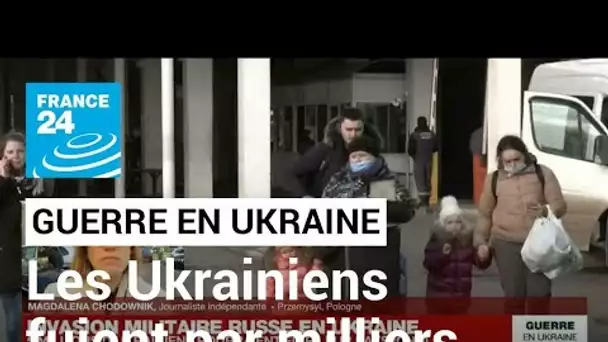 Guerre en Ukraine : 5 millions d'ukrainiens pourraient fuir leur pays, selon l'ONU • FRANCE 24