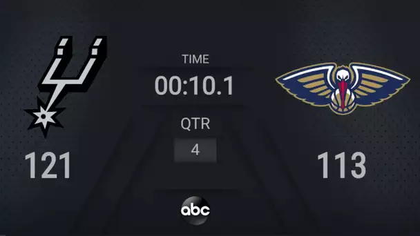 Spurs @ Pelicans | NBA on ABC Live Scoreboard #WholeNewGame