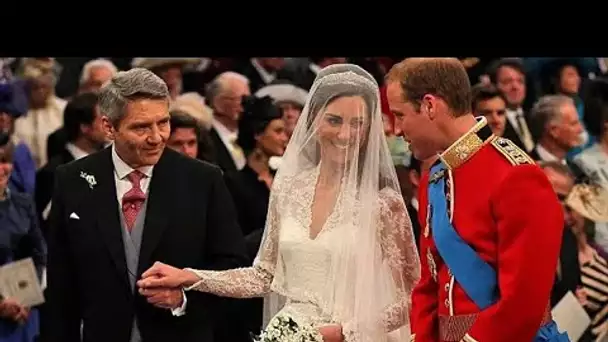 Kate Middleton et William réagissent : une photo intime et inédite du couple à son mariage dévoilé