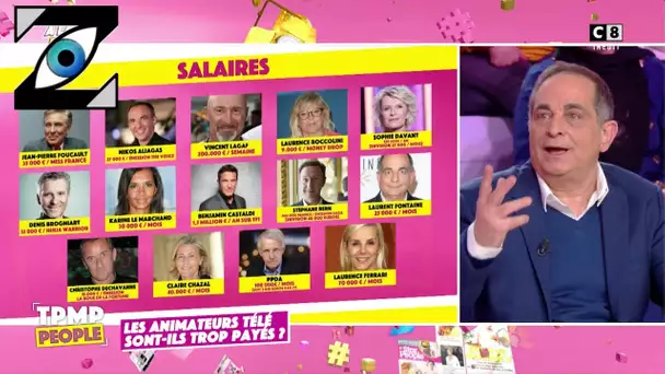 [Zap Télé] Le salaire des animateurs révélé ! (07/02/22)