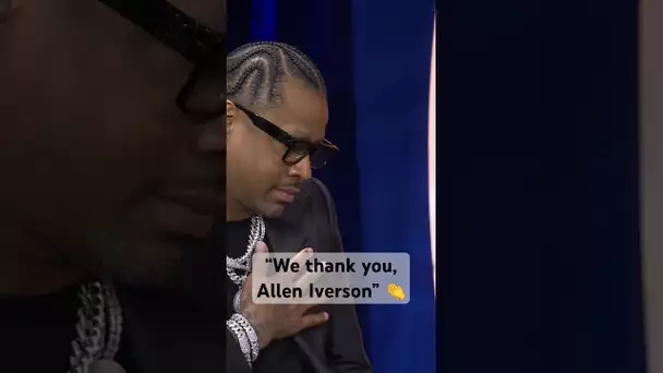 “You are the culture” - Dwyane Wade pays tribute to Allen Iverson! 🤝 | #Shorts
