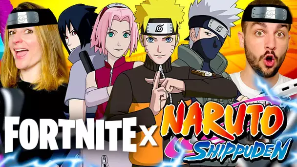 ON ACHETE TOUS LES NOUVEAUX SKINS NARUTO ! ON ACHETE TOUTE LA BOUTIQUE FORTNITE NARUTO SHIPPUDEN DUO