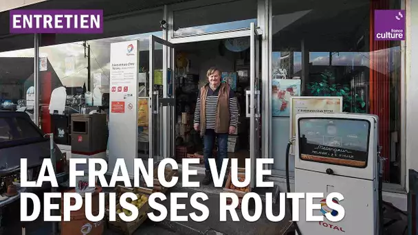 L'écrivain Nicolas Mathieu et le photographe Patrick Tournebœuf sur les routes de France