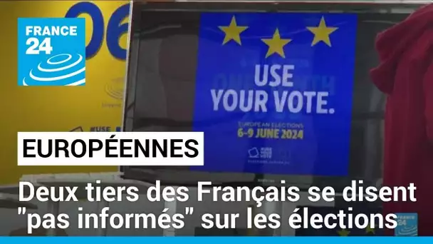 Europe : 2/3 des Français "pas informés" sur les élections (ViaVoice) • FRANCE 24