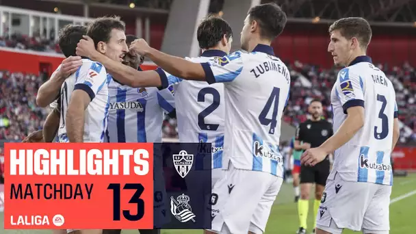 Resumen de UD Almería vs Real Sociedad (1-3)