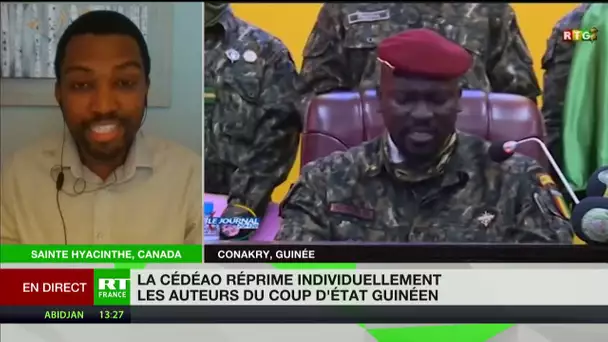 La Cédéao réprime individuellement les auteurs du coup d'Etat guinéen