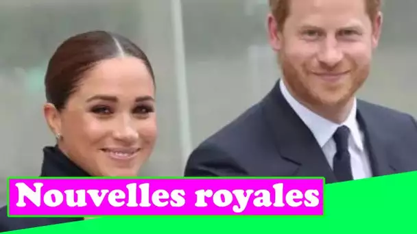 "Discussion importante" Meghan Markle et Harry rencontrent UN AUTRE responsable américain lors d'un