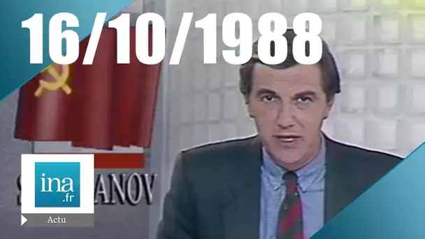 20h Antenne 2 du 16 octobre 1988 | URSS, le mensonge de Stakhanov | Archive INA