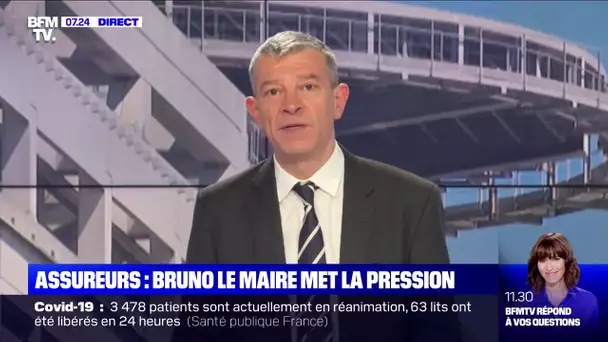 Assureurs : Bruno Le Maire met la pression