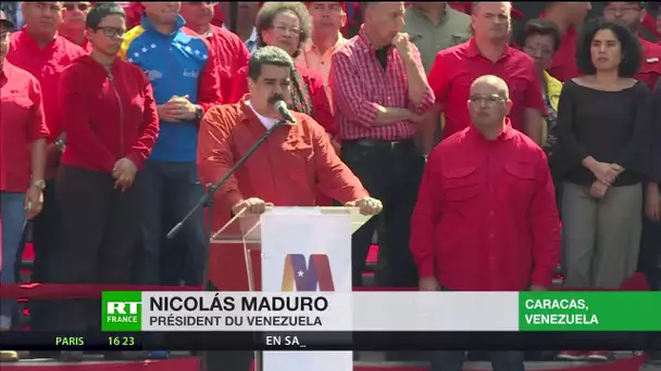 Venezuela : Maduro officialise sa candidature à l&#039;élection présidentielle anticipée