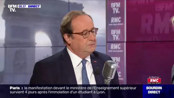 F.Hollande explique pourquoi il s'est exprimé à minuit le soir des attentats du 13 novembre 2015