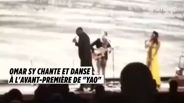 Omar Sy fait le show à l&#039;avant-première de « Yao »