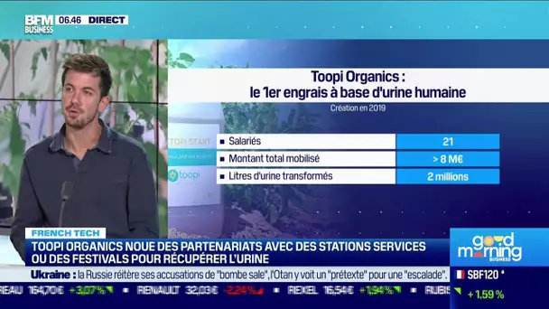 Toopi Organics commercialise le premier engrais à base d'urine humaine