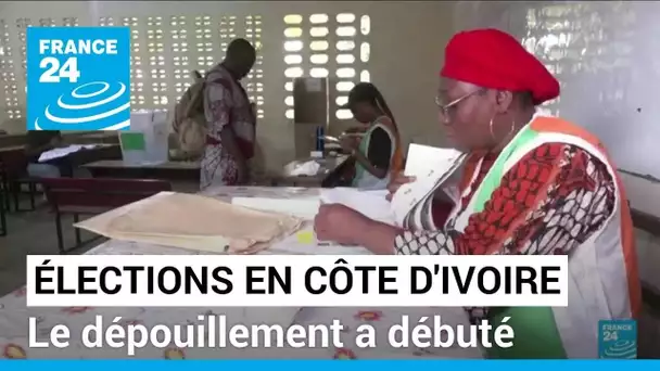 Élections locales en Côte d'Ivoire : le dépouillement a débuté • FRANCE 24