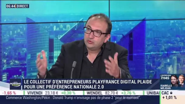 Alain Garnier (Jamespot) : Le collectif Playfrance Digital Plaide pour une préférence nationale 2.0