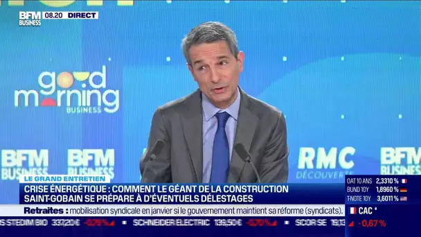 Benoit Bazin (Saint-Gobain) : Saint-Gobain anticipe une augmentation de sa facture