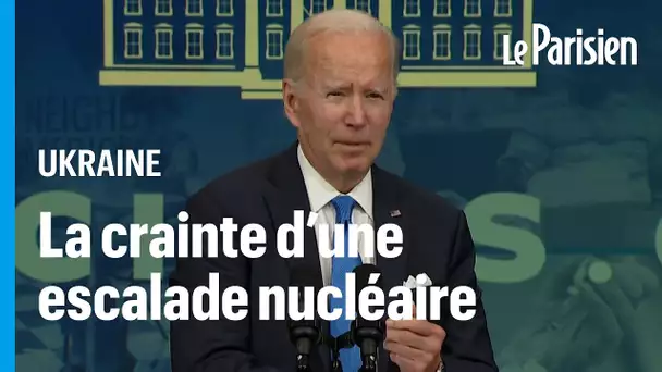 Une attaque nucléaire russe serait une «erreur immensément grave», prévient Biden