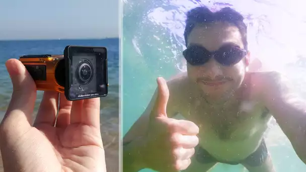 Une Caméra 4K qui filme sous l'eau !