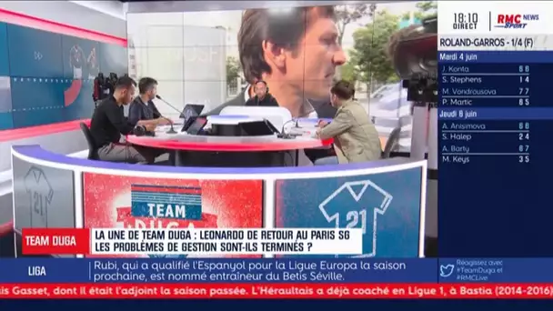 PSG - Duga : 'Un patron arrive' avec Leonardo
