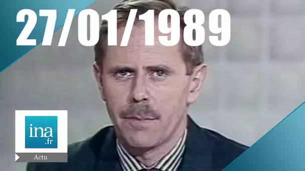 20h Antenne 2 du 27 janvier 1989 | 2 criminels de guerre nazis libérés | Archive INA