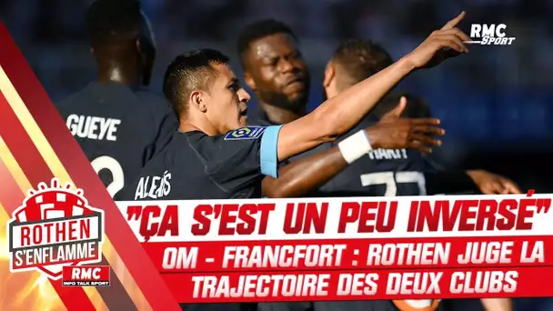 OM - Francfort : "Quand tu vois la trajectoire des deux clubs, ça s'est un peu inversé" juge Rothen